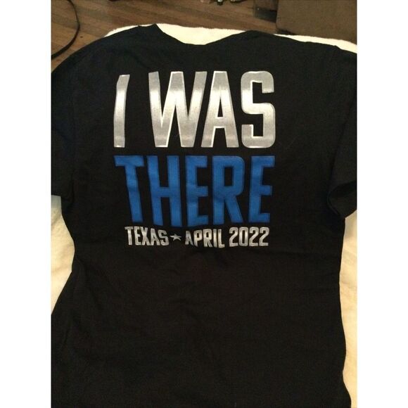 Black WRESTLEMANIA “I WAS THERE” T-Shirt-YOUTH LARGE - Picture 3 of 4